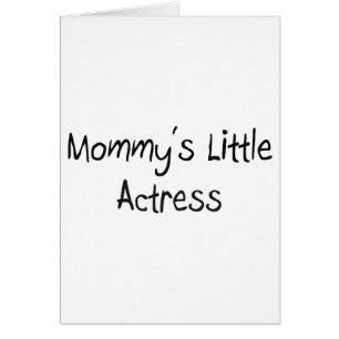 Mommy's Little Actress