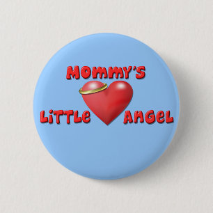 Mommy's Little Angel 2 Inch Round Button