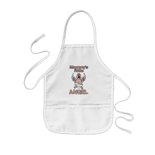 Mommy's Little Angel apron (Front)