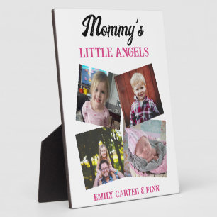 Mommy's Little Angels   Photo Gift Plaque
