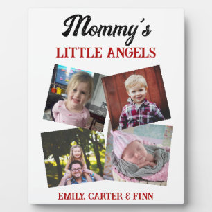 Mommy's Little Angels   Photo Gift Plaque