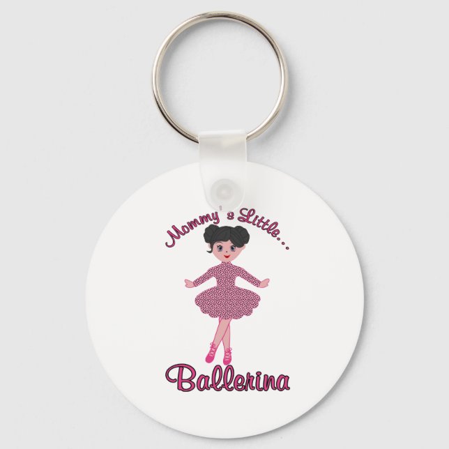Mommys Little Ballerina Keychain (Front)