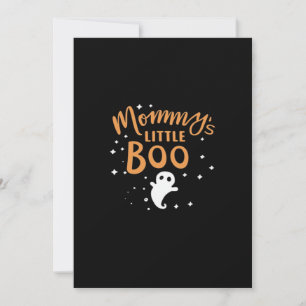 Mommys Little Boo Halloween Classic Design Holiday Card