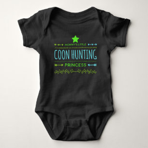 Mommy's Little Coon Hunting Princess Baby Bodysuit
