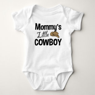 Mommy's Little Cowboy Baby Bodysuit