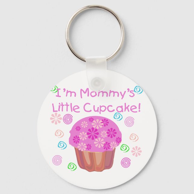Mommy's Little Cupcake Keychain (Front)