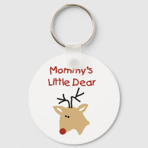 Mommy's Little Dear Tshirts and Gifts Keychain