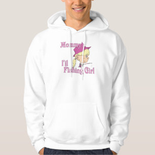 Mommy's Little Fishing Girl Hoodie