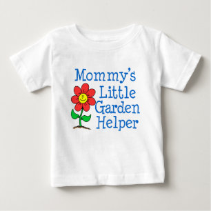 Mommy's Little Garden Helper Baby T-Shirt