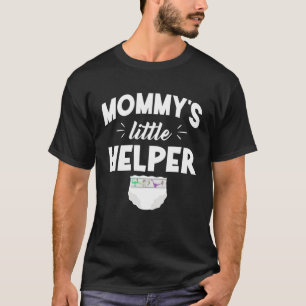 Mommys Little Helper Diaper Boy Girl Baby T Shirt