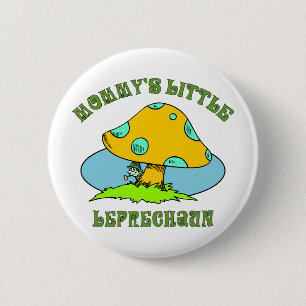 Mommy's Little Leprechaun 2 Inch Round Button