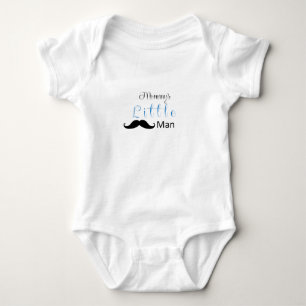 Mommy's Little Man Baby Bodysuit