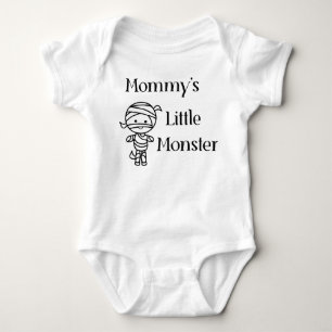 Mommy's Little Monster Baby Bodysuit