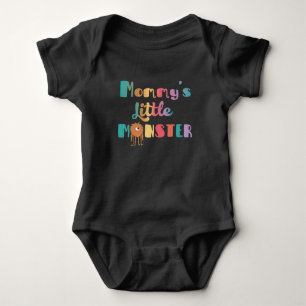Mommy's Little Monster baby bodysuit