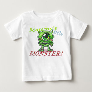 Mommy's Little Monster Baby Shirt