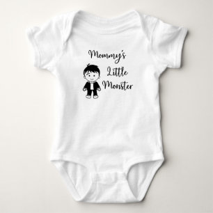 Mommy's Little Monster (Design #2) Baby Bodysuit