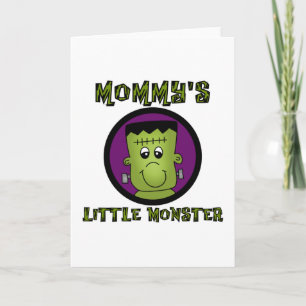 Mommy's Little Monster T-shirts and Gifts Card