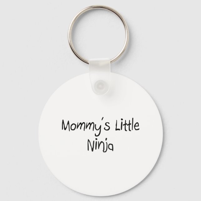 Mommys Little Ninja Keychain (Front)