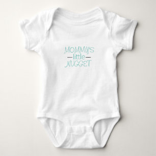 MOMMY'S LITTLE NUGGET one-piece Baby Bodysuit