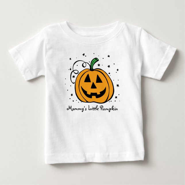 Mommy's Little Pumpkin Infant Tee (Front)