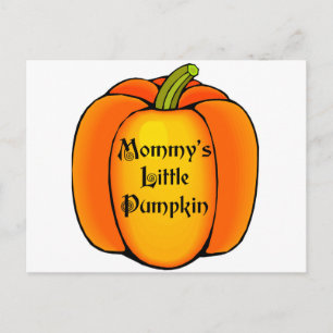 Mommy's Little Pumpkin Postcard