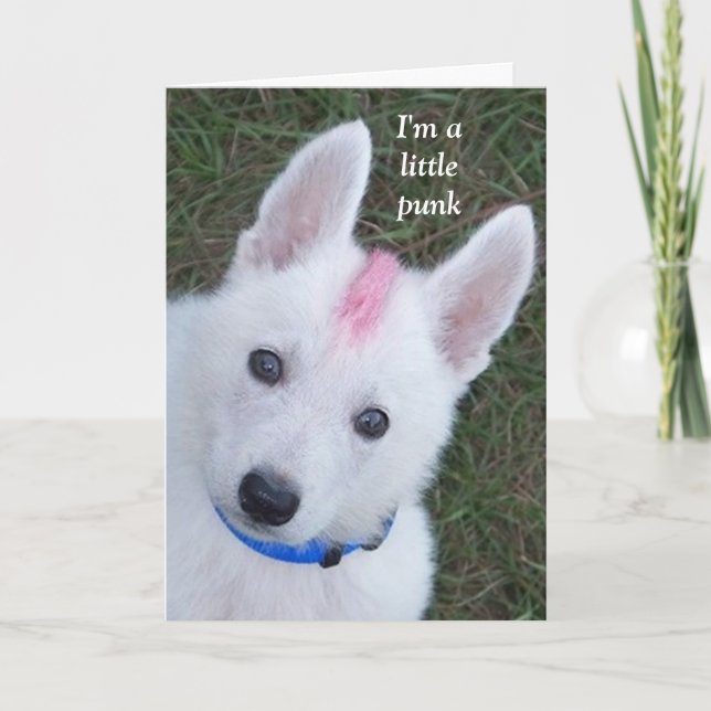 Mommy's little punk card (Front)