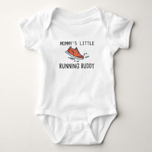 Mommy's Little Running Buddy   Running Baby Bodysuit