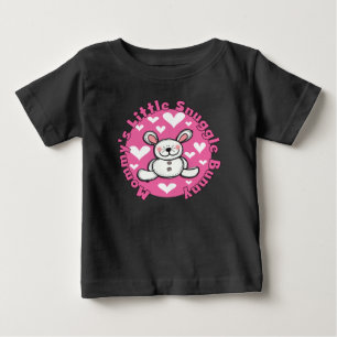 Mommy's Little Snuggle Bunny Baby T-Shirt