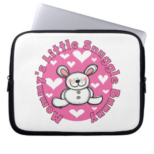 Mommy's Little Snuggle Bunny Laptop Sleeve
