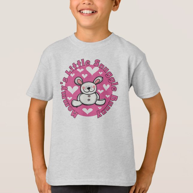 Mommy's Little Snuggle Bunny T-Shirt (Front)