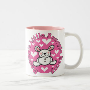 Mommy's Little Snuggle Bunny Two-Tone Coffee Mug
