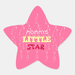 MOMMY'S LITTLE STAR STICKERS