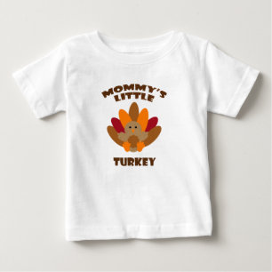 Mommy's Little Turkey Baby T-Shirt