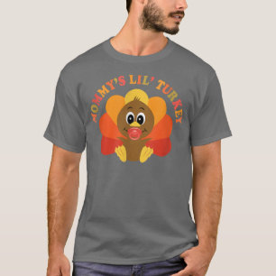 Mommy's Little Turkey MomtoBe Thanksgiving T-Shirt