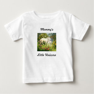 Mommy's Little Unicorn Baby T-Shirt