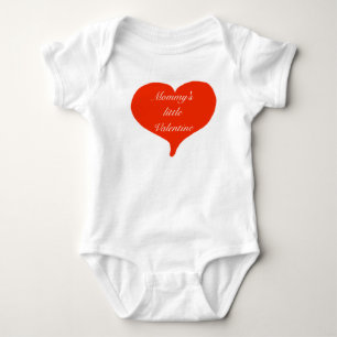 Mommy's Little Valentine Kids T-Shirt Baby Bodysuit