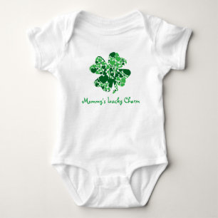 "Mommy's Lucky Charm" Infant Creeper