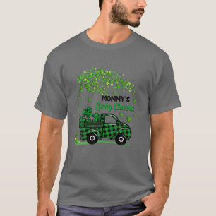 Mommy's Lucky Charm St Patrick's Day Irish Women M T-Shirt