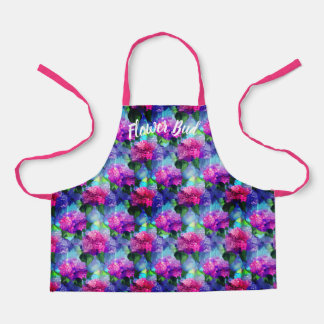 Mommy's "Mini Me" Flower bud floral Apron