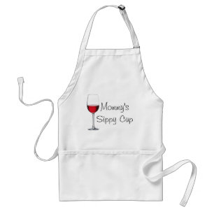Mommy's Sippy Cup Apron