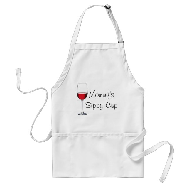 Mommy's Sippy Cup Apron (Front)