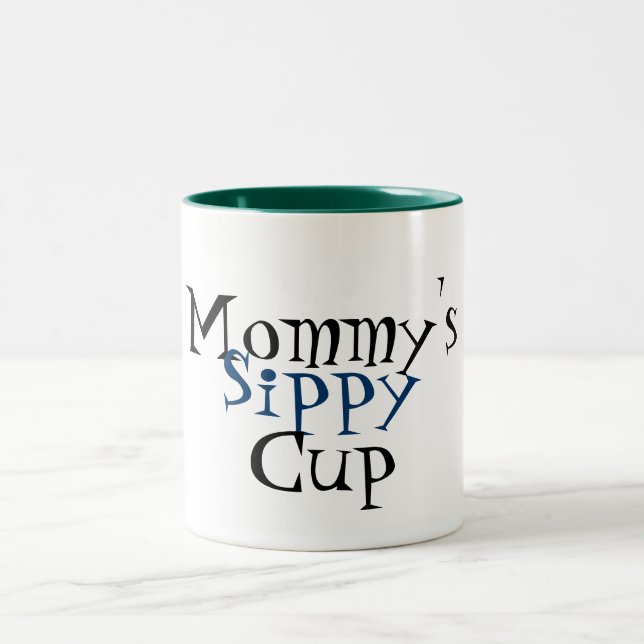 Mommy's sippy cup customized funny mug (Center)