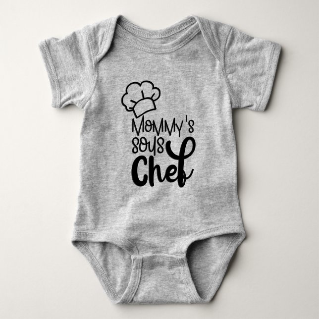 Mommy's Sous Chef Baby Bodysuit (Front)