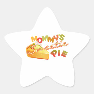 Mommy's Sweetie Pie Star Sticker