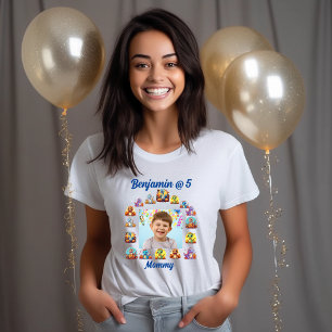Mommy's T shirt Kids Birthday Baby Dinosaur Theme