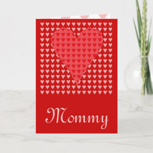 Mommy's Valentine Holiday Card