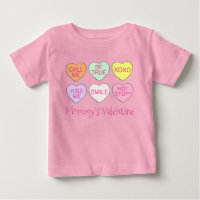 Mommy's Valentine Pink Candy Conversation Hearts