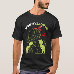 Mommysaurus Mommy 2 Dinosaur Mom Mother'S Day T-Shirt
