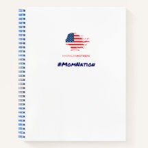 #MomNation Spiral Notebook