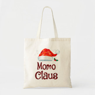 Momo Claus Tee Christmas Pajama Family Tote Bag